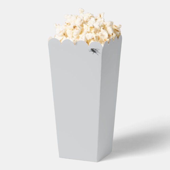 Fly Buddy gray popcorn boxes (Popped)
