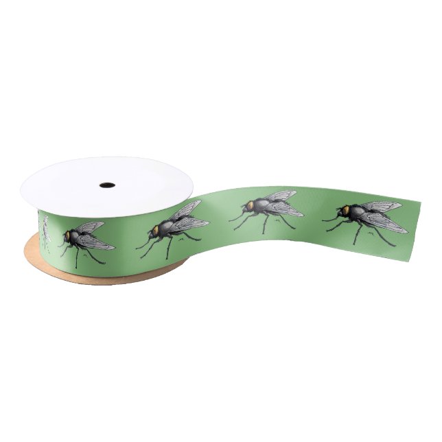 Fly Buddy green ribbon spool (Spool)