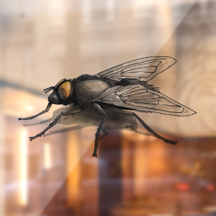 Fly Buddy tiny shadow window cling front stick