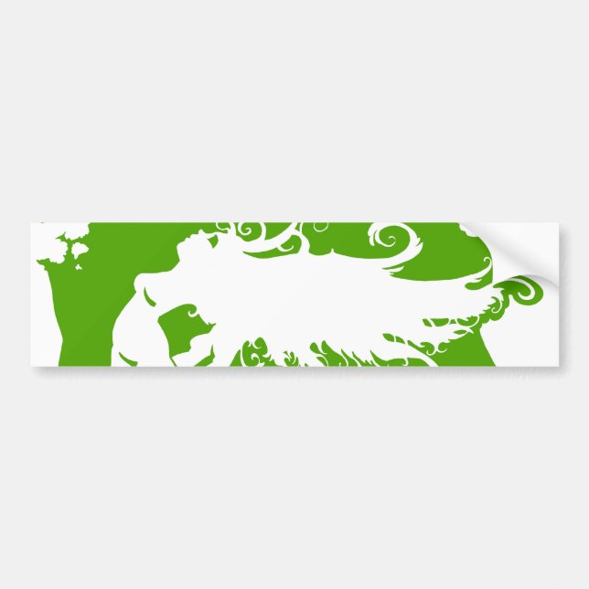 Fly Bumper Sticker (Front)