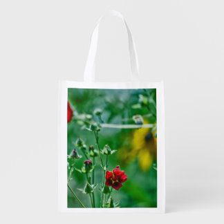 Fly-By in the Garden Reusable Grocery Bag