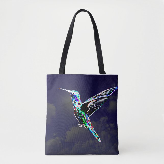 Fly Colorful Tote Bag (Front)