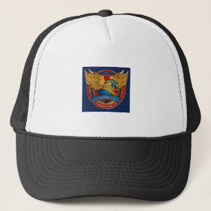 Fly eagle trucker hat