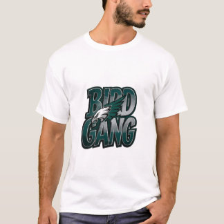 Fly Eagles Fly" - BIRD GANG -Gear Up for Victory T-Shirt
