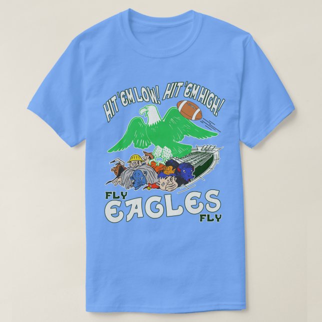 Fly Eagles Fly T-Shirt (Design Front)