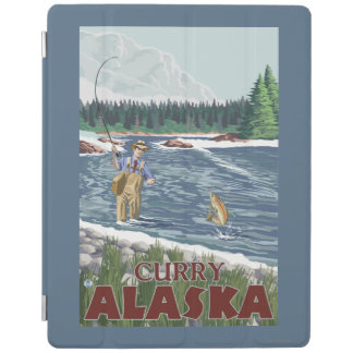 Fly Fisherman - Curry, Alaska iPad Smart Cover