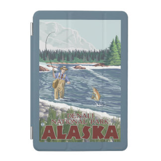 Fly Fisherman - Denali National Park, Alaska iPad Mini Cover