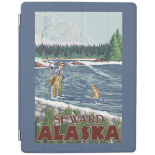 Fly Fisherman - Seward, Alaska iPad Smart Cover