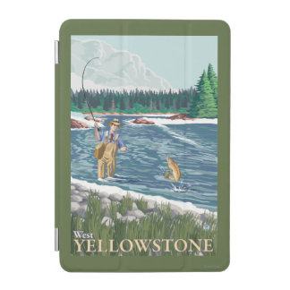 Fly Fisherman - West Yellowstone, Montana iPad Mini Cover