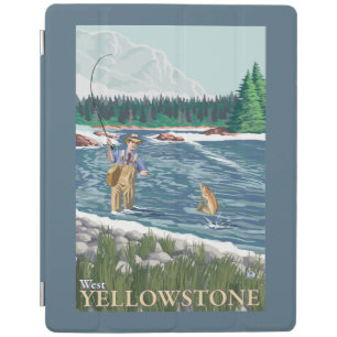 Fly Fisherman - West Yellowstone, Montana iPad Smart Cover