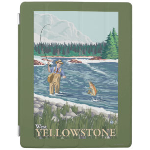 Fly Fisherman - West Yellowstone, Montana iPad Smart Cover