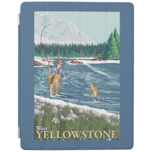 Fly Fisherman - West Yellowstone, Montana iPad Smart Cover