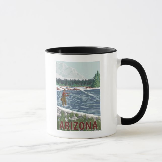 Fly FishermanArizona Mug (Right)