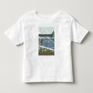 Fly FishermanNew Mexico Toddler T-shirt
