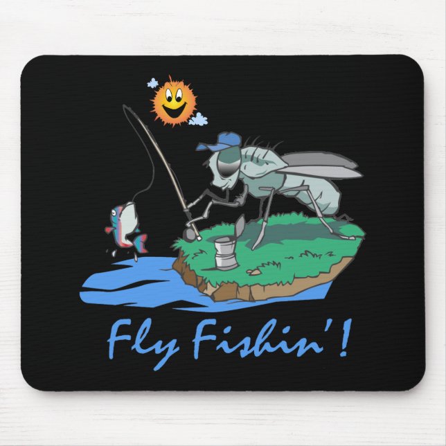 Fly Fishin' Mouse Pad (Front)