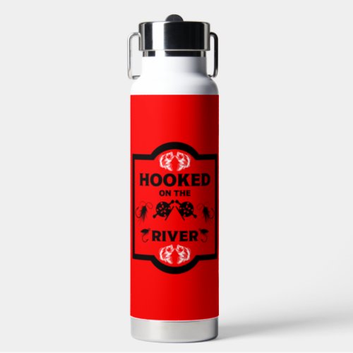 Fly Fishing Alaska Water Bottle