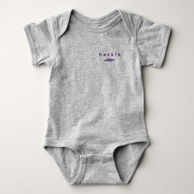 Fly Fishing Baby Romper (Front)