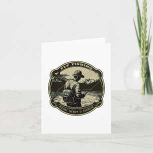 Fly Fishing - Because Therapy Is Expensive Card