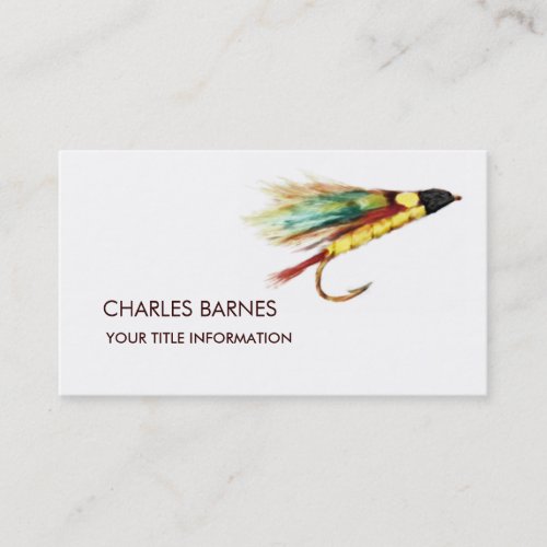 Fly Fishing  Business Card