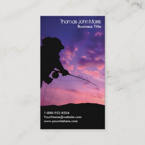 Fly Fishing Business Card