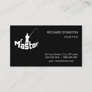 Fly fishing business card