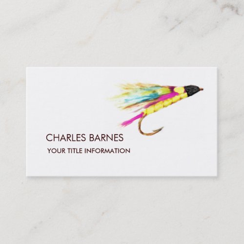 Fly Fishing  Business Card