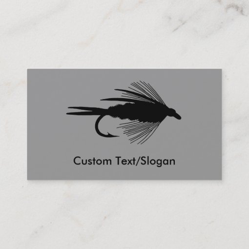 FLY FISHING BUSINESS CARD Zazzle
