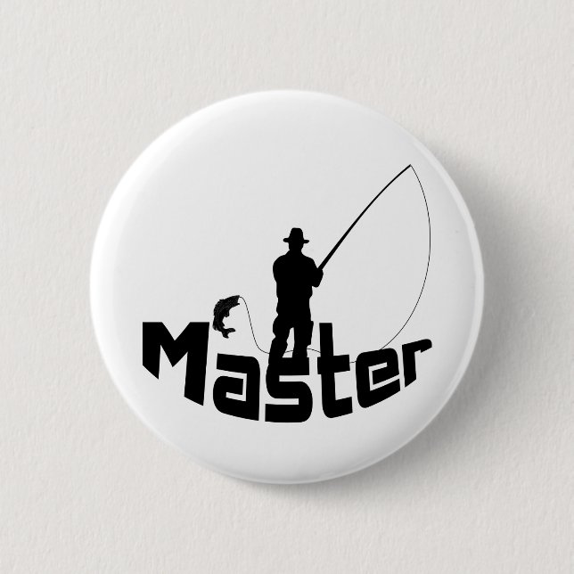 Fly fishing button (Front)