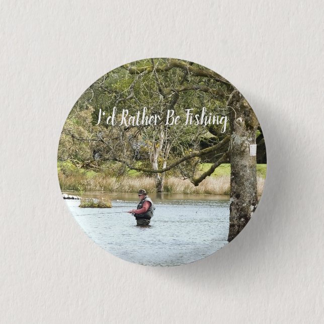 FLY FISHING BUTTON (Front)