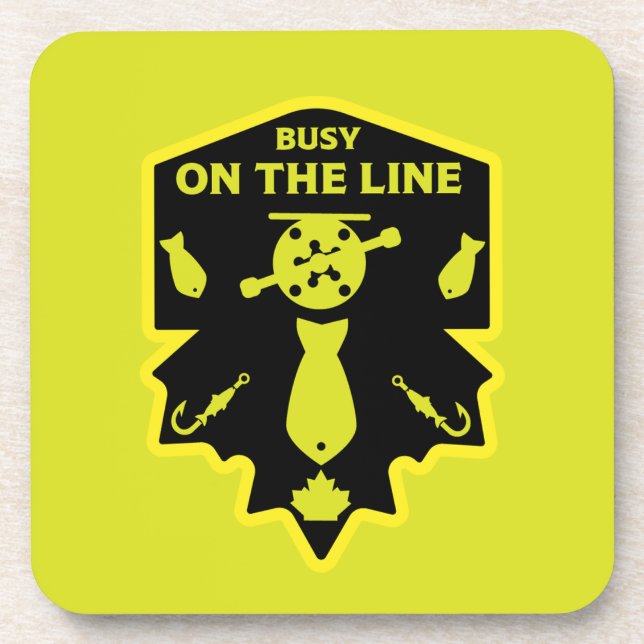 Fly Fishing Canada Beverage Coaster (Front)
