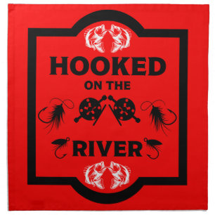 Fly Fishing Canada Cloth Napkin