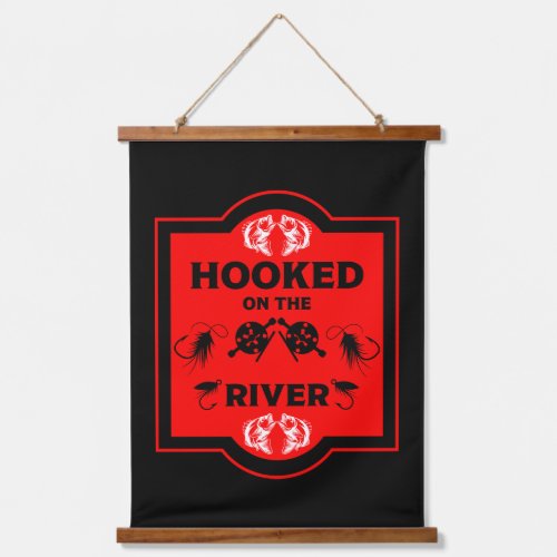 Fly Fishing Canada Hanging Tapestry