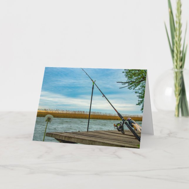 Fly Fishing. Card (Front)