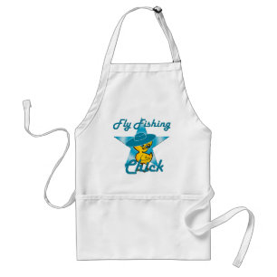 Fly Fishing Chick #7 Adult Apron
