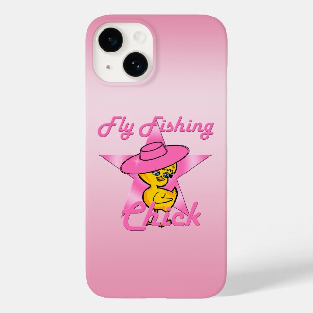 Fly Fishing Chick #8 Case-Mate iPhone Case (Back)