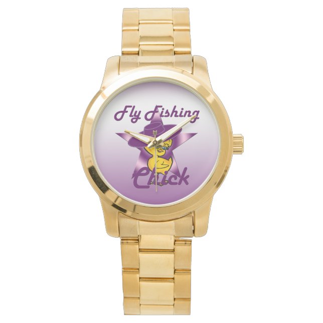 Fly Fishing Chick #9 Watch (Front)