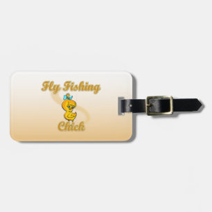 Fly Fishing Chick Luggage Tag