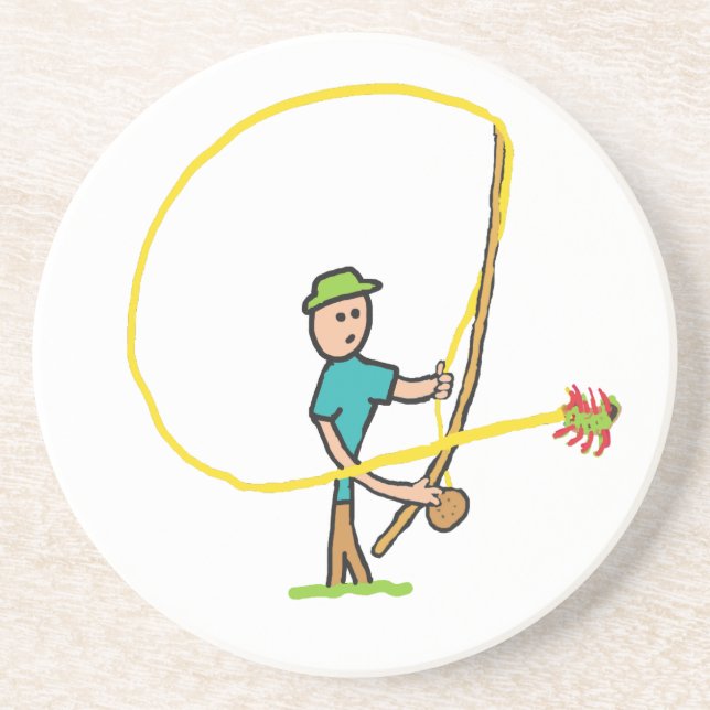 Fly Fishing Coaster (Front)