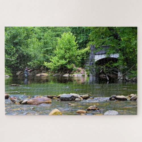 Fly Fishing Day Dream  _  20x30 Jigsaw Puzzle
