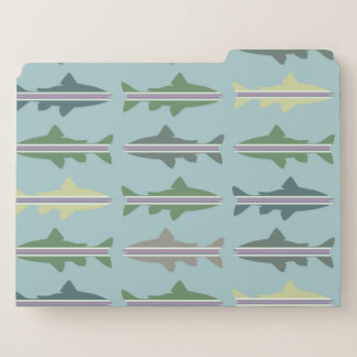 Fly Fishing File Folder Set