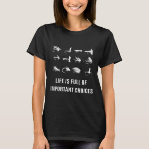 Fly Fishing Fisherman Angler Gift T-Shirt