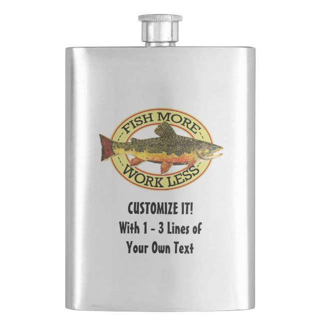 Fly Fishing Flask (Front)