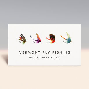 Fly Fishing Business Cards