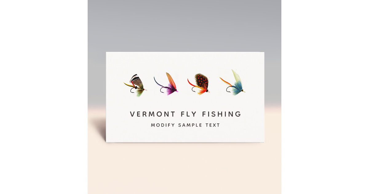 Fly Fishing Calling Card