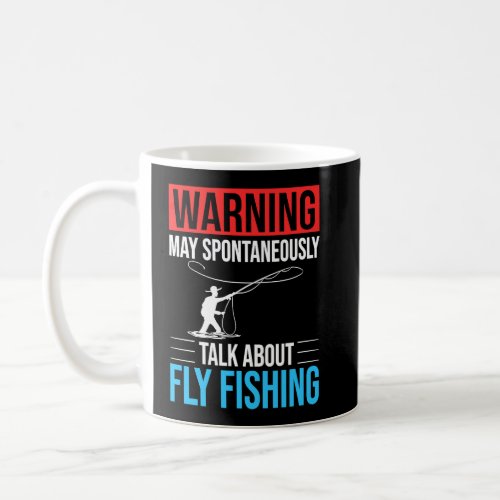 Fly Fishing Flies Fisherman Rod Bait Reel Lures  2 Coffee Mug