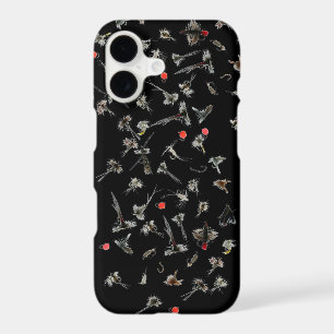 Fly fishing flies iPhone 17 case