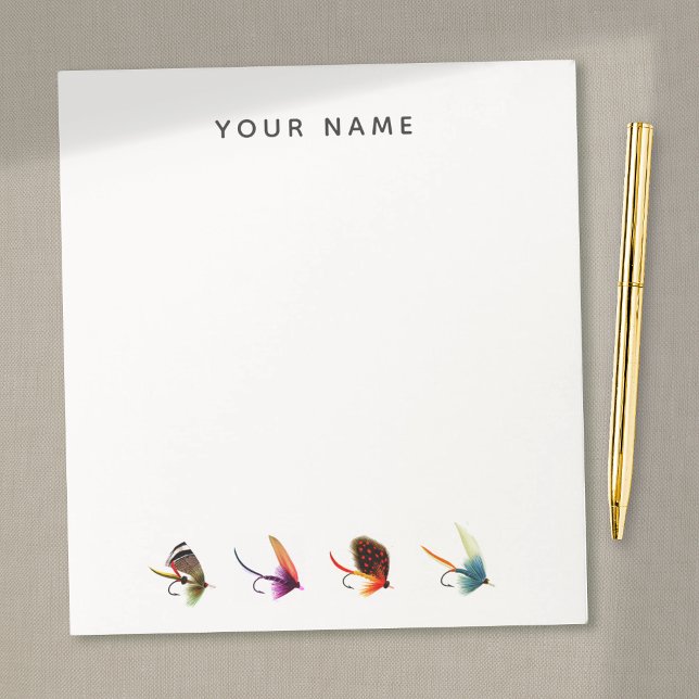 Fly Fishing Flies Notepad (Creator Uploaded)