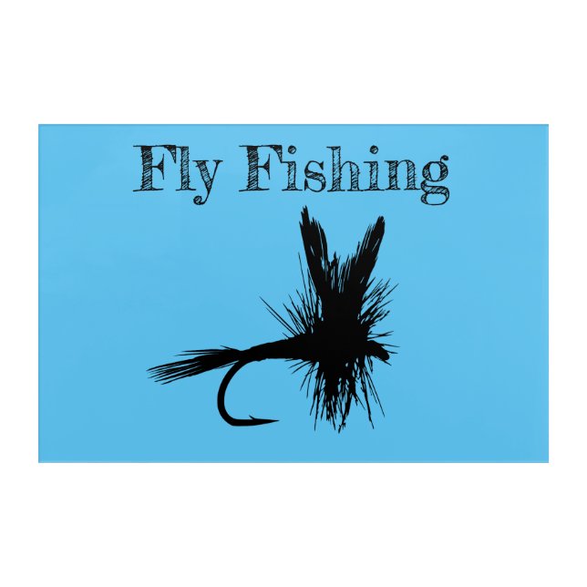 Fly Fishing Fly Thunder_Cove Acrylic Print (Front)