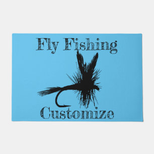 Fly Fishing Fly Thunder_Cove Doormat
