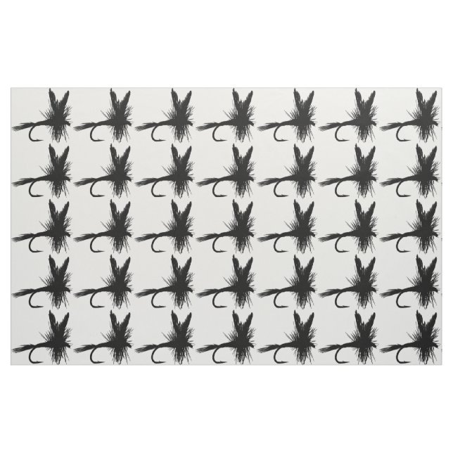 Fly Fishing Fly Thunder_Cove  Fabric (Fat Quarter)
